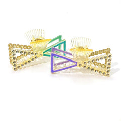 Crystal Rhinestone Hair Claw Ladies Hair Clip Bohemia Style