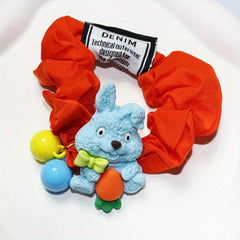 Cartoon Rabbit Scrunchies Hair Tie Carrot Hair Accessory