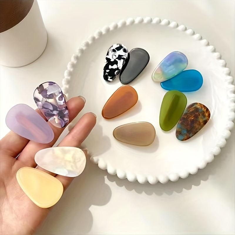 Acetate Hair Clip Set for Women