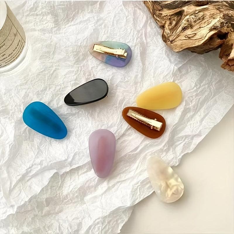Acetate Hair Clip Set for Women