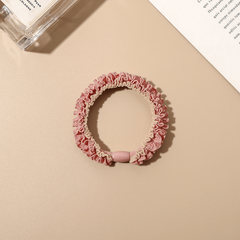 Elastic Hair Tie Lace Head Rope Wrinkle Hair Accessories for Women