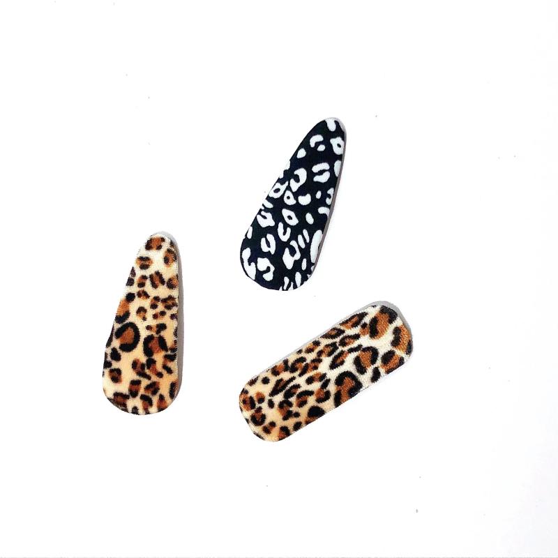 3pcs Rabbit Ears Hairband Leopard Pattern Headband For Women