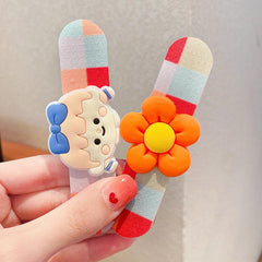 Baby Girls Cartoon Hair Pad For Bang Side Hair Sticker