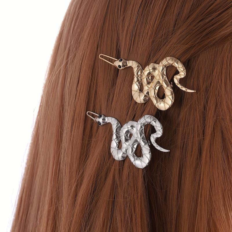 Punk Snake Hair Clip Barrette Metal Hair Clip
