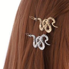 Punk Snake Hair Clip Barrette Metal Hair Clip
