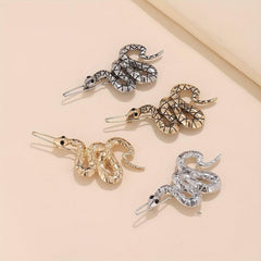 Punk Snake Hair Clip Barrette Metal Hair Clip