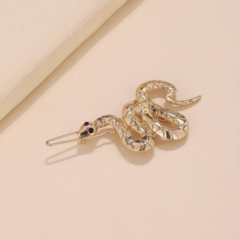 Punk Snake Hair Clip Barrette Metal Hair Clip