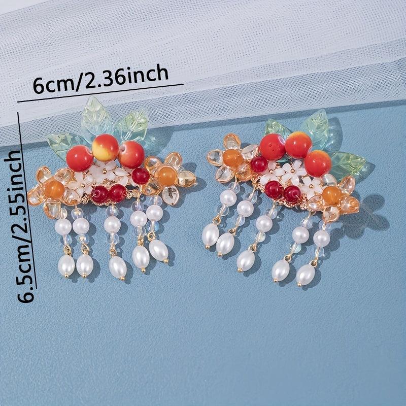 Ancient Style Hair Clip Hair Accessories Ladies Dress Up Headdress Fairy Tassel
