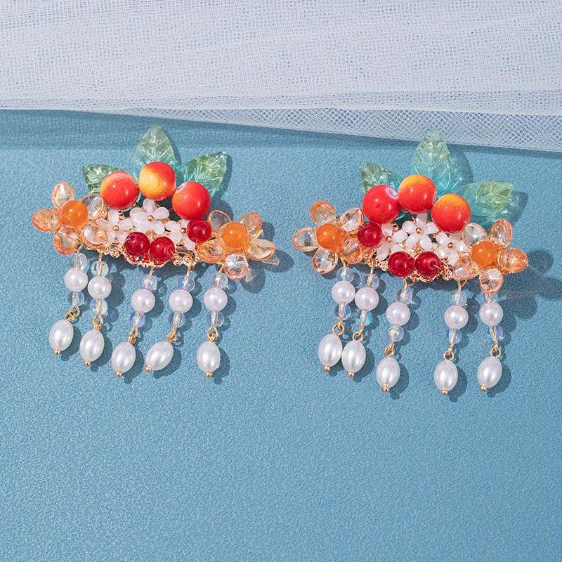 Ancient Style Hair Clip Hair Accessories Ladies Dress Up Headdress Fairy Tassel