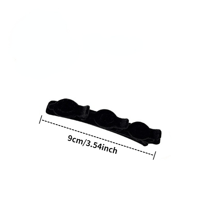 Flocking Braiding Hair Clip for Women Girls