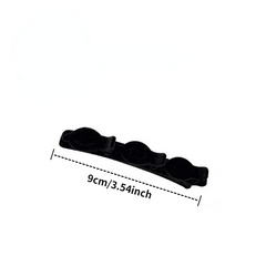 Flocking Braiding Hair Clip for Women Girls