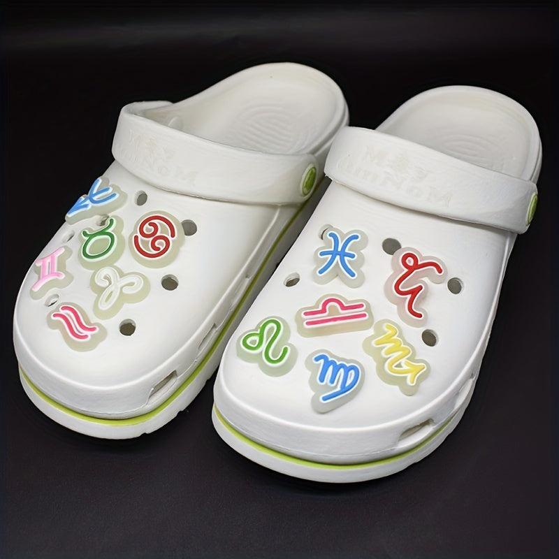Rubber Shoe Charm Luminous Shoe Buckle Clogs DIY Accessories