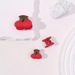 3pcs Cherry Shaped Hair Claw Clip for Girls Baby Sweet Hair Clip