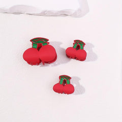 3pcs Cherry Shaped Hair Claw Clip for Girls Baby Sweet Hair Clip