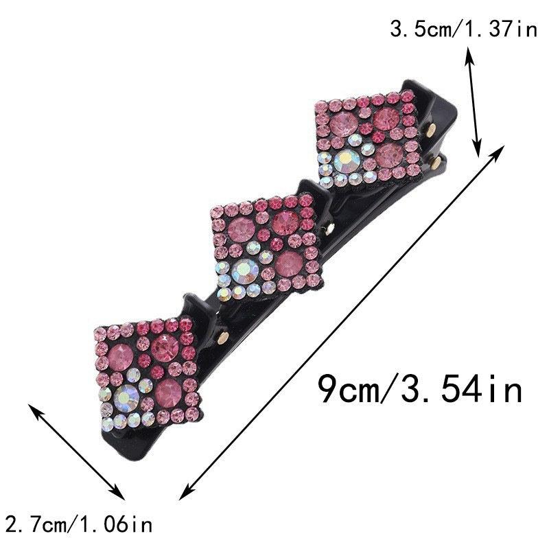 Vintage Rhinestone Hair Clip for Women Girls