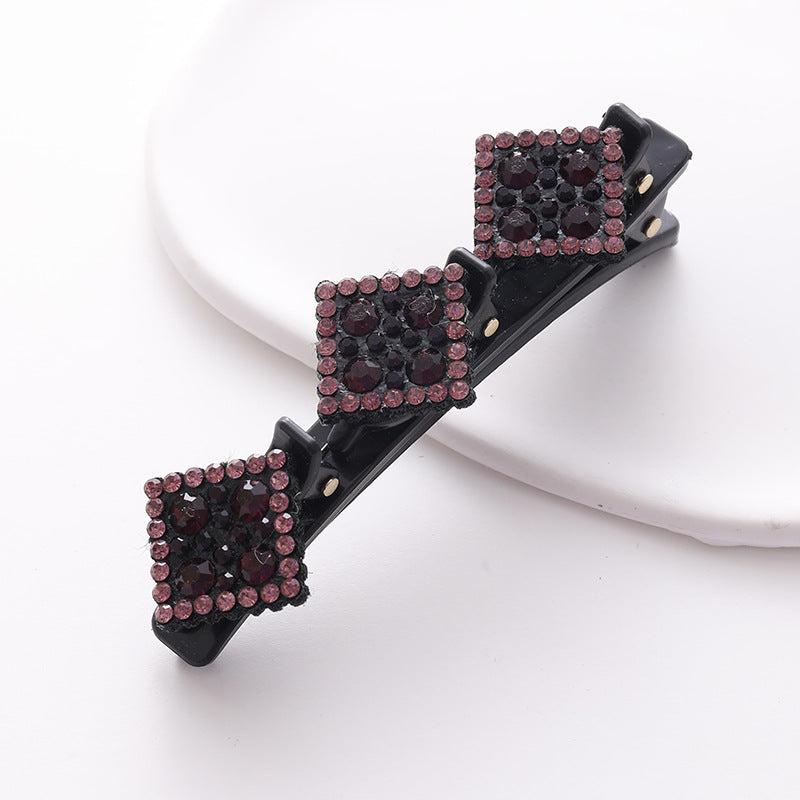 Vintage Rhinestone Hair Clip for Women Girls