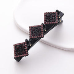 Vintage Rhinestone Hair Clip for Women Girls
