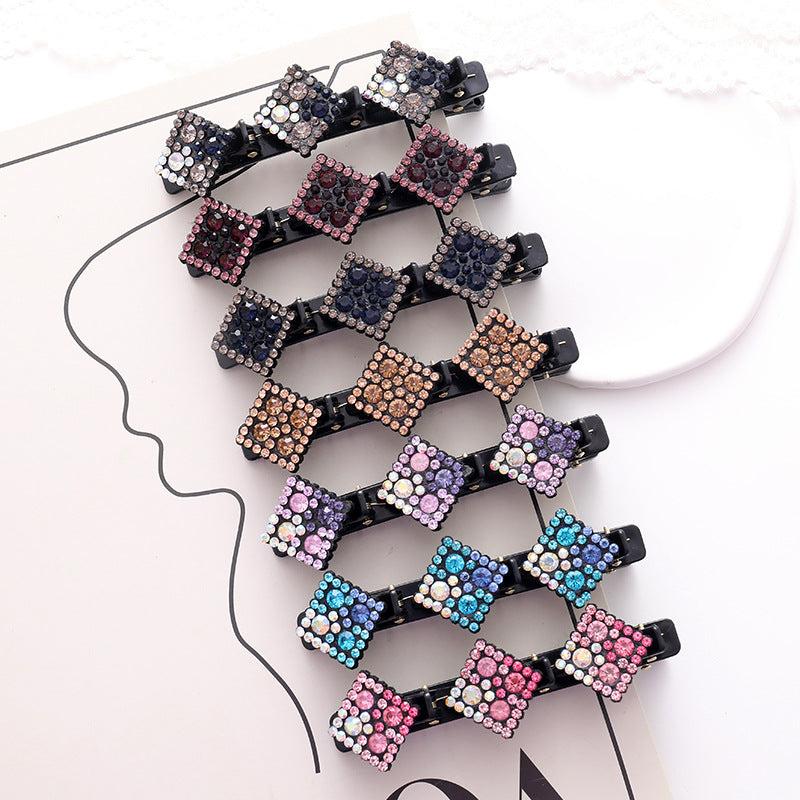 Vintage Rhinestone Hair Clip for Women Girls