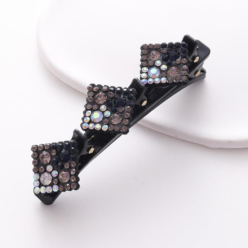 Vintage Rhinestone Hair Clip for Women Girls