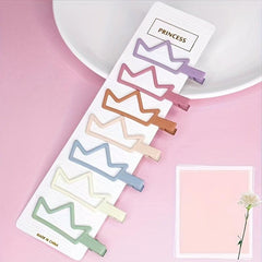 Crown Shaped Candy Hair Clip for Women Girls