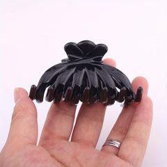 2pcs Glossy Hair Claw Clip Large Octopus Hair Claw For Ponytail Holder
