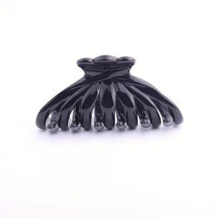 2pcs Glossy Hair Claw Clip Large Octopus Hair Claw For Ponytail Holder