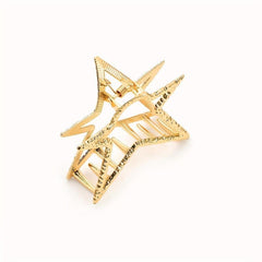 Heart Shaped Hair Claw Hollow Nonslip Hair Claw For Ponytail
