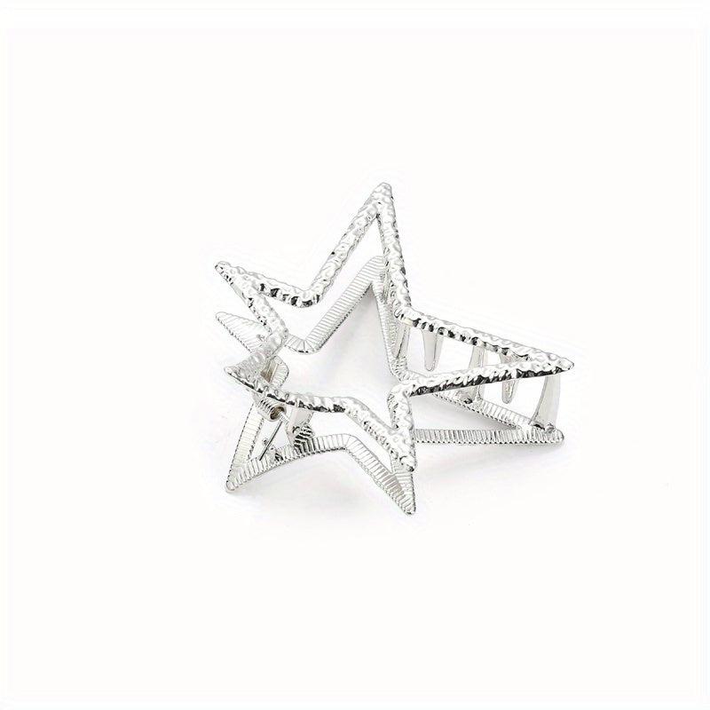 Heart Shaped Hair Claw Hollow Nonslip Hair Claw For Ponytail