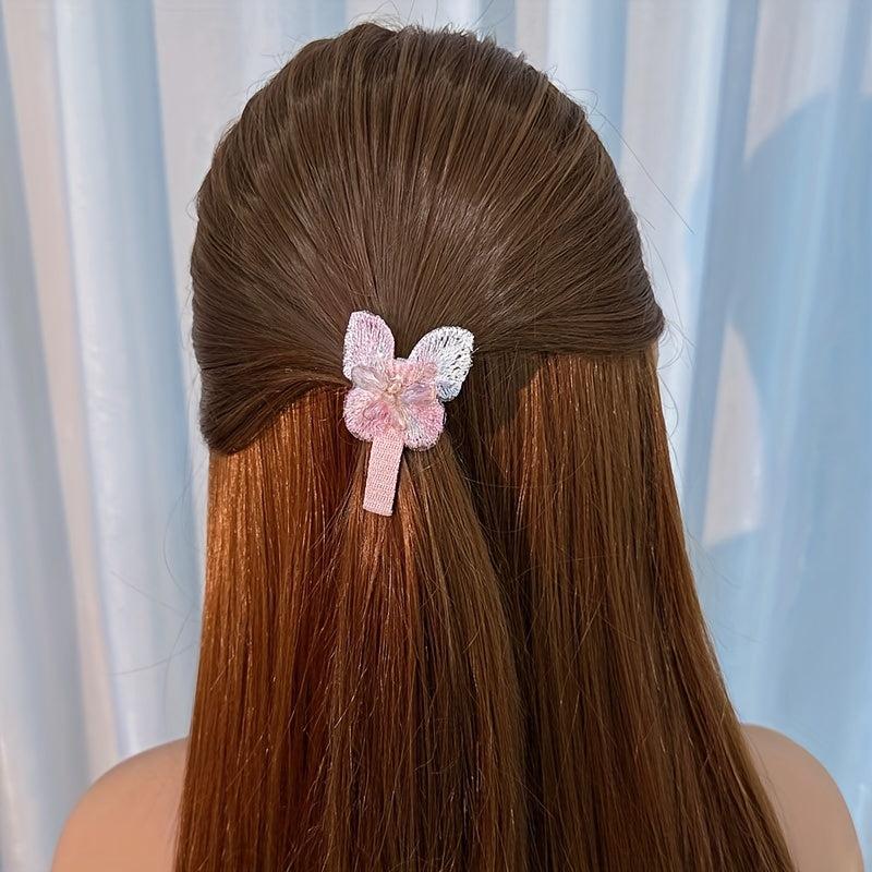 Butterfly Hair Clip Summer Duckbill Barrette Hair Slides Clip