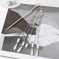 Tassel Decor Hollow Hair Pin Wedding Headwear