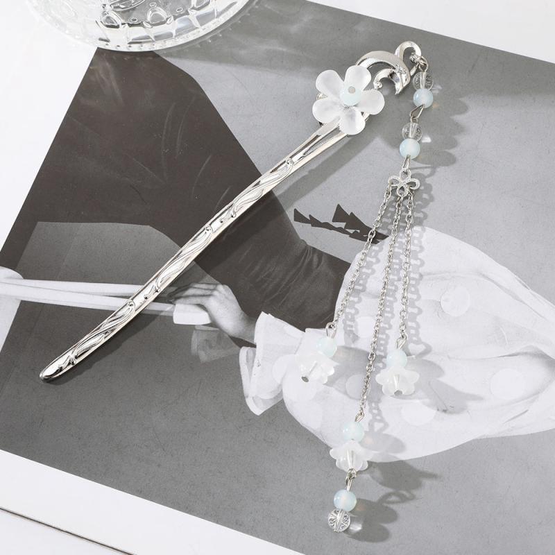 Tassel Decor Hollow Hair Pin Wedding Headwear