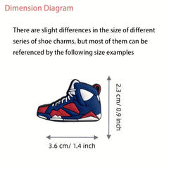 Cartoon Shoe Charms PVC Soft Shoe Decorations Casual Style Shoe Accessories