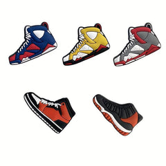 Cartoon Shoe Charms PVC Soft Shoe Decorations Casual Style Shoe Accessories