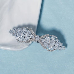 Zircon Side Clip Rhinestone Hair French Barrette