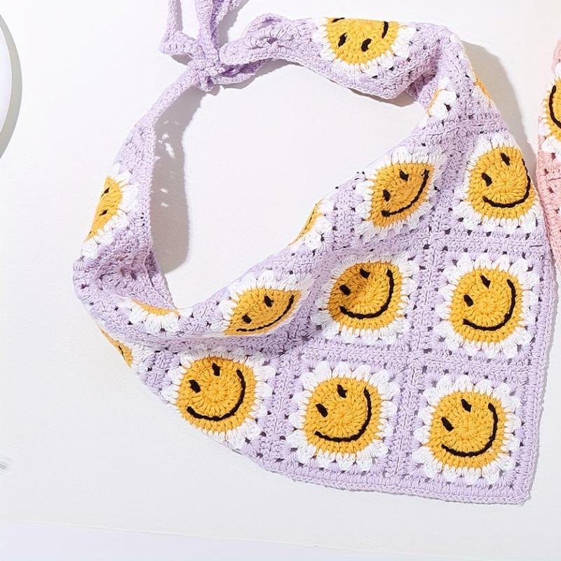 Smiling Face Triangle Headband Hair Accessories for Daily Party Use