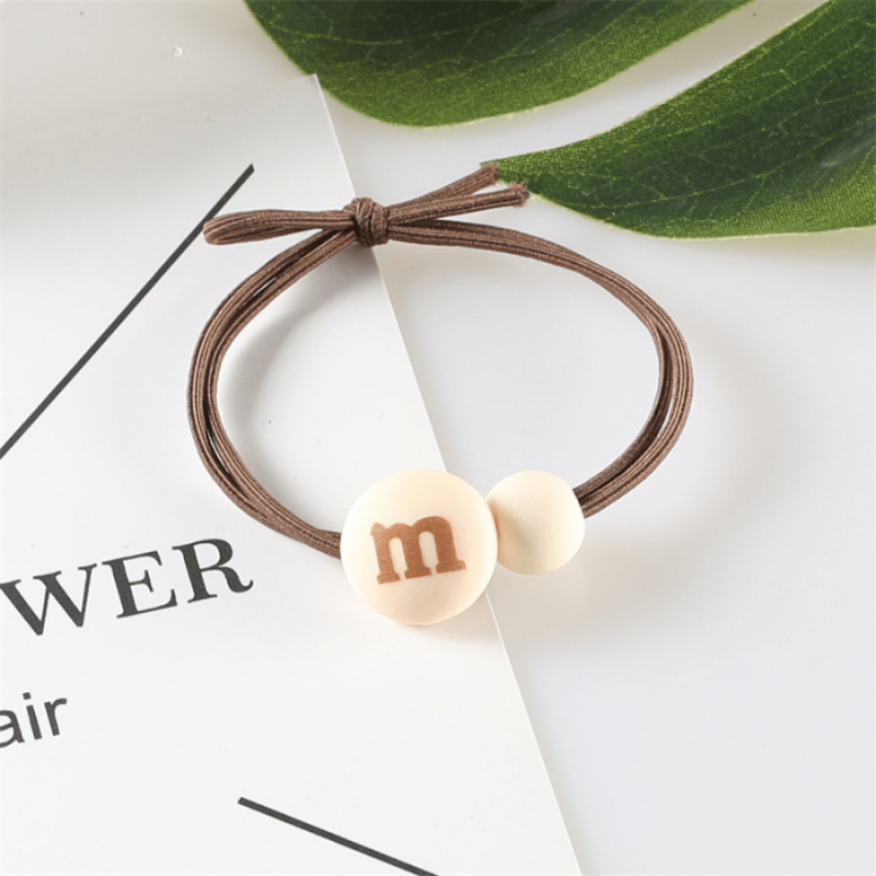 Resin Chocolate Hair Ties Cartoon Hair Accessories