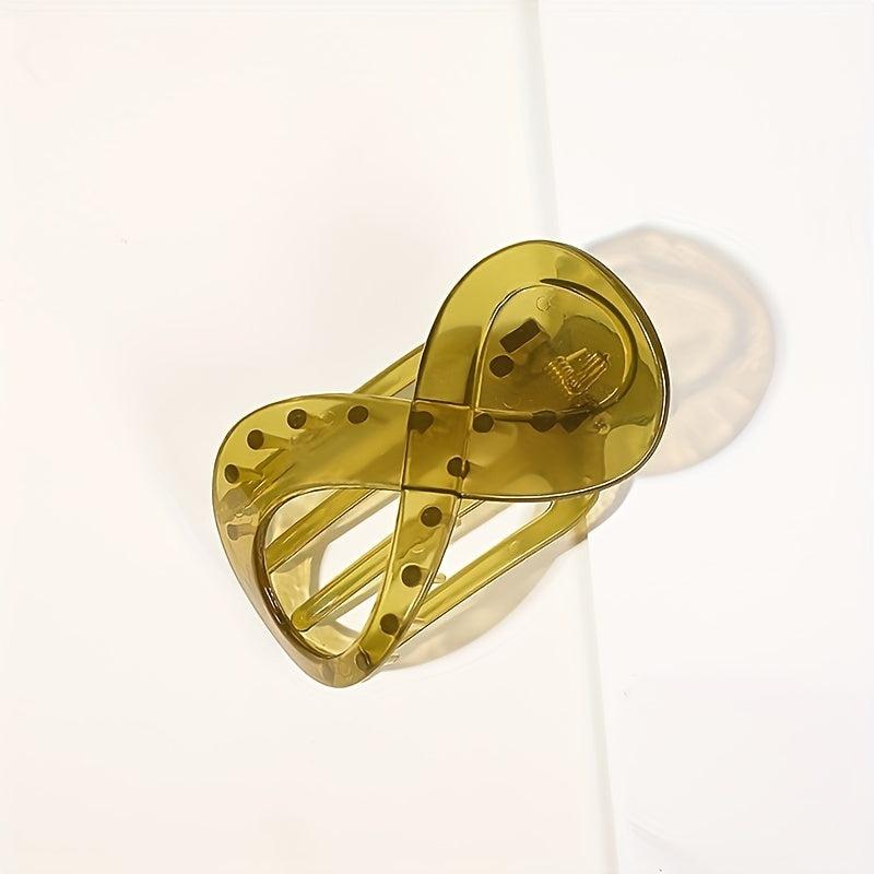 8 Shaped Duck Billed Claw Hair Clip for Women Girls