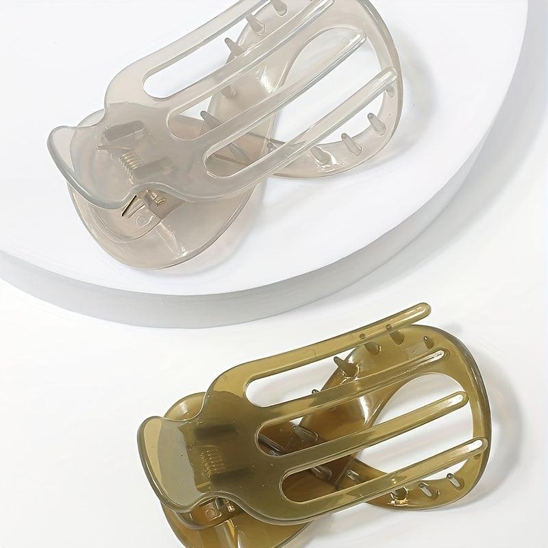 8 Shaped Duck Billed Claw Hair Clip for Women Girls