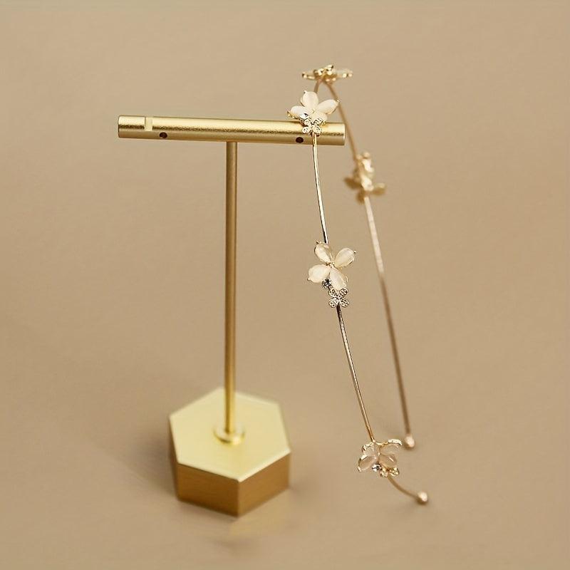 Opal Flower Headband Hair Accessories for Women