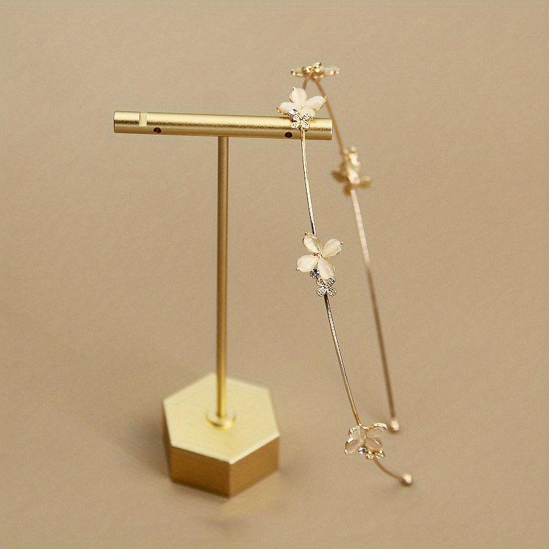 Opal Flower Headband Hair Accessories for Women