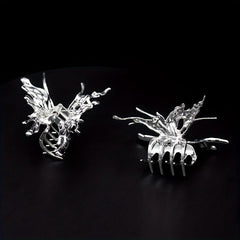 Butterfly Shaped Hair Claw for Ponytail Holder Women Girls Hair Clip