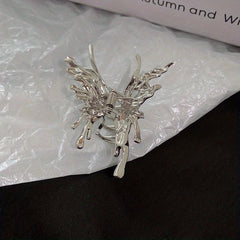 Butterfly Shaped Hair Claw for Ponytail Holder Women Girls Hair Clip