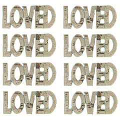 Sequin Patches Iron On Stickers DIY Decoration For T-shirt