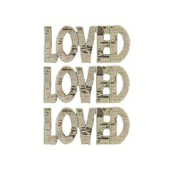 Sequin Patches Iron On Stickers DIY Decoration For T-shirt
