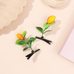 Creative Mango Tree Hair Clip Funny Duck Billed Clip for Women Girls Baby Hair