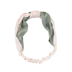 Retro Face Wash Headband Knotted Hair Band