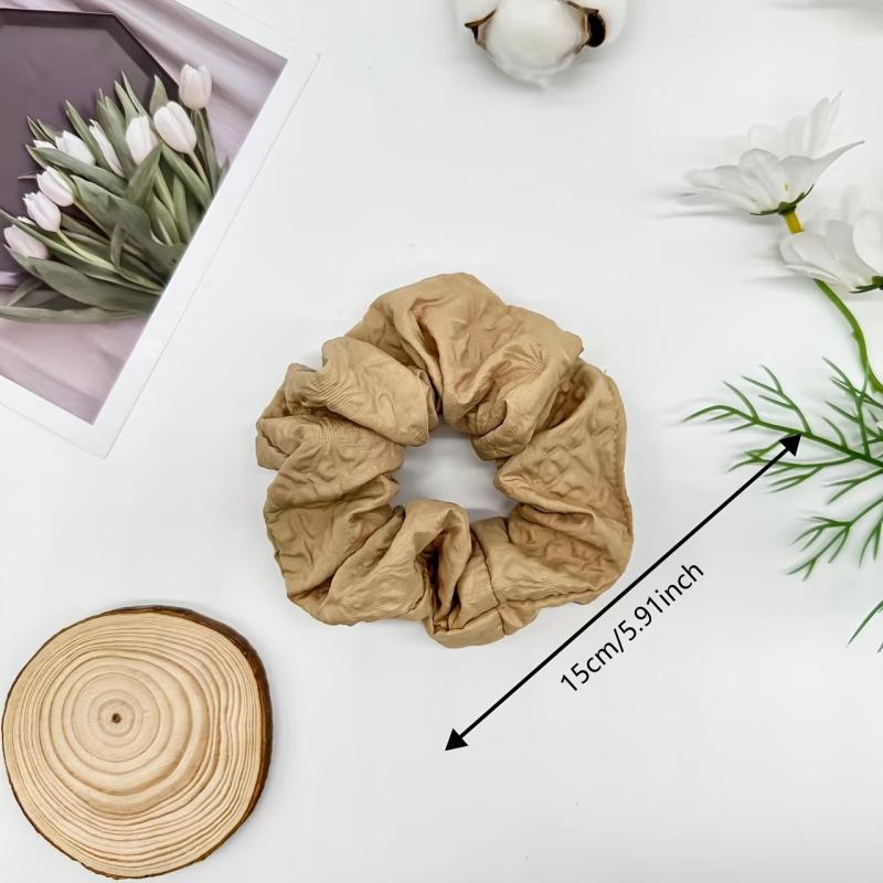 Colorful Boho Large Scrunchies Women Hair Accessory