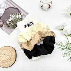 Colorful Boho Large Scrunchies Women Hair Accessory