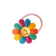 2pcs Sunflower Hair Tie Elastic Ponytail Holder for Baby Girls