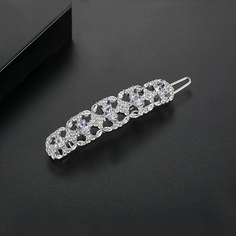 Rhinestone Hair Clip Head Jewelry Side Clip Bangs Clip Hair Accessories